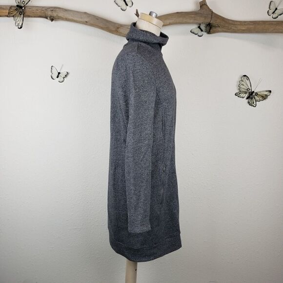 Lou & grey gray tunic turtleneck with zip pocket - Picture 5 of 7